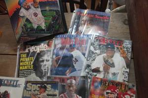 lot 2465 image: Vintage Beckett Sports Magazines & More in Binder