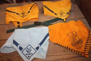 lot 2473 image: Cub Scouts Neckerchiefs and More