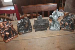 lot 2484 image: Vintage Metal Banks