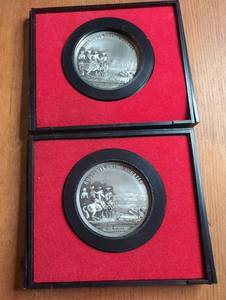 lot 1201 image: Americas First Medals 2-Medal Set Rossicius Primo Curants
