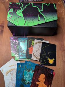 lot 2008 image: Pokmon Scarlet &amp Violet Shrouded Fable Collection Box  Various Sleeves and Dividers (no cards)