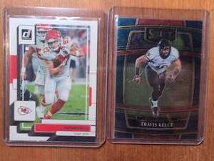 lot 4001 image: Travis Kelce 2022 Panini Football Card Lot - 2 ct