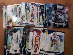 lot 4008 image: Panini Absolute Football RC Trading Cards Lot - 43 ct
