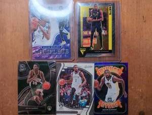 lot 5001 image: Kevin Durant Basketball Trading Cards Lot 5 ct