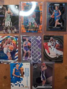 lot 5004 image: NBA Basketball Trading Cards Lot Josh Giddey Lamelo Steve Nash - 8 ct