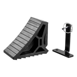 lot 751 image: HD Wheel Chock with Mounting Bracket