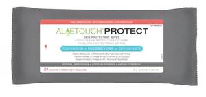 lot 832 image: $63 3pack Medline Aloetouch Protect Dimethicone Wipes, Hypoallergenic