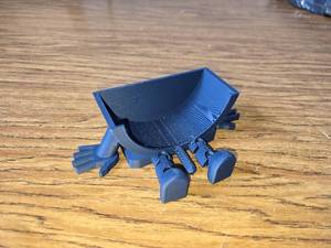 lot 844 image: 3D Printed Scrub Daddy Holder, Blue