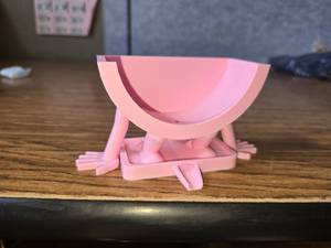 lot 845 image: 3D Printed Scrub Daddy Holder, Pink
