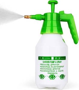 lot 35605 image: NEW 1L Portable Sprayer Pump Pressure Indoor Plants Water Spray Bottle Hand-held