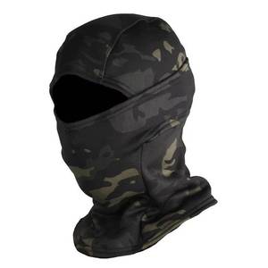 lot 66721 image: NEW Balaclava Tactical Hunting Mask Hood Warm Fleece Lined Waterproof Ski Mask DARK CAMO