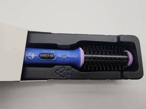 lot 72631 image: Calista GoGo Mini Round Brush Travel Size Ceramic Ionic Styling Tool 365F BLUE