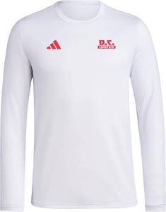 lot 85593 image: D.C. United Mens Long Sleeve Fanwear Tee MLS Officially Licensed Regular Fit LG