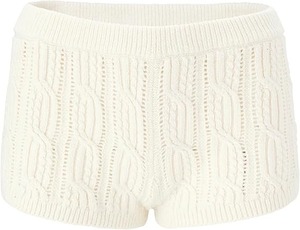 lot 2016 image: Womens Wish Big Collection Womens Cable Knit Shorts XL