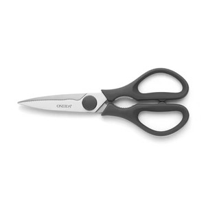 lot 65782 image: Oneida Preferred Series 8 in Stainless Steel Kitchen Shears, Silver