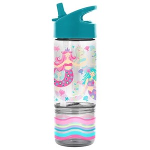 lot 65784 image: Stephen Joseph SIP and Snack Bottle, Bottle 350ml  Snack Cup 104ml, Butterfly