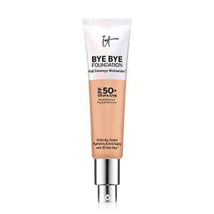 lot 65825 image: IT Cosmetics Bye Bye Foundation Full Coverage Moisturizer with SPF 50