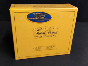 lot 1581 image: Sealed Trivial Pursuit Genus II Game