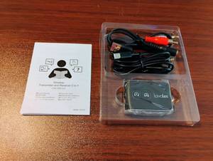 lot 1591 image: Lavdles Wireless Transmitter and Receiver 2-in-1 Model B0306