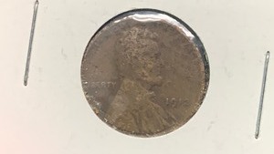 lot 1 image: 1912 Lincoln Cent Penny Coin RC50