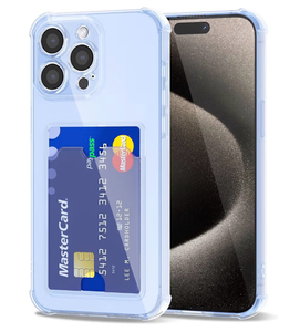 lot 153 image: Hocase for iPhone 15 Pro Max Case, with Card Holder Slim Soft TPU  Reinforced Corner Protection Lightweight Shockproof Protective Phone Case for iPhone 15 Pro Max 6.7 2023 - Blue