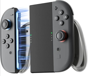 lot 214 image: Charging Grip for Switch 2 JoyCon �� LED Indicator, Magnetic Fast Charging