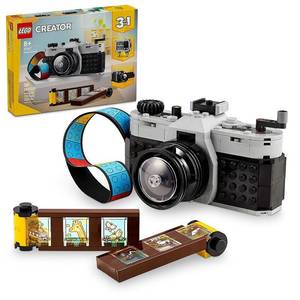 lot 18147 image: LEGO Creator 3 in 1 Retro Camera Building Set 31147