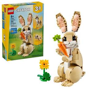 lot 18198 image: LEGO Creator 3in1 Cute Bunny Building Set 31162