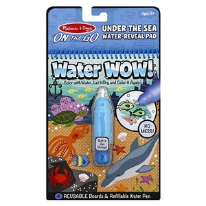 lot 18210 image: Melissa & Doug Water Wow Reusable Water-Reveal Activity Pad