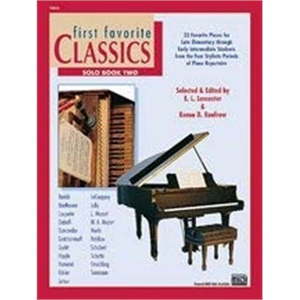 lot 18225 image: Alfred Music First Favorite Classics Solo Book 2