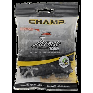 lot 18240 image: Champ Zarma Tour Fast Twist Golf Cleats 18 Count