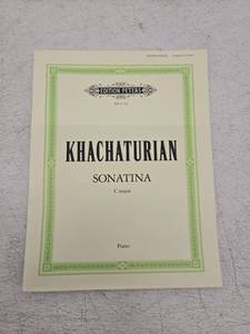 lot 18263 image: Khachaturian Sonatina C Major Piano Sheet Music