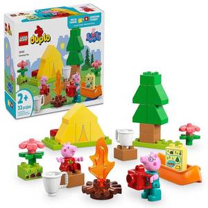 lot 18270 image: LEGO DUPLO Peppa Pig Camping Trip Playset 10452