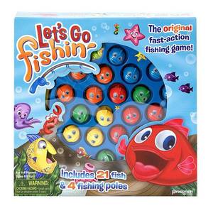lot 18284 image: Pressman Lets Go Fishin Game