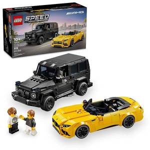 lot 18312 image: LEGO Speed Champions Mercedes-AMG G 63 & SL 63 76924