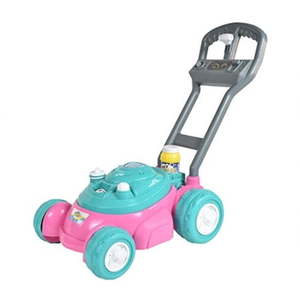 lot 18314 image: Sunny Days Entertainment Bubble-N-Go Toy Mower Pink