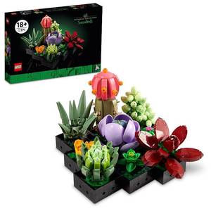 lot 18317 image: LEGO Icons Succulents Building Set 10309