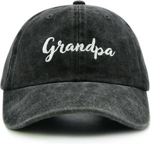 lot 2146 image: Grandpa Hat with Gift Box, Adjustable Grandfather Baseball Cap, Papa Gifts from Grandkids