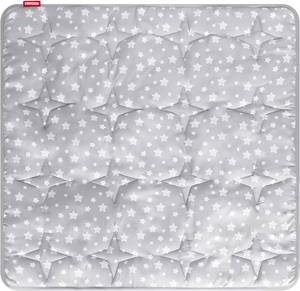 lot 2208 image: Moonsea Kids Play Mat for Indoor and Outdoor Playhouse Tent, Toddler Mat Pad Fitted for 50x74 Inch Kids Indoor and Outdoor Fun Playtime Tent, Star Print Baby Nursery Quilted Rug