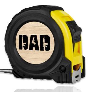 lot 2257 image: Tape Measure Dad Gifts from Daughter Son Gifts for Fathers Day Birthday Christmas Gfits for Army Dad Father Bonus Dad Gun Lover Dad Best Dad Ever Gifts Tool Gifts Tape Measure 16FT