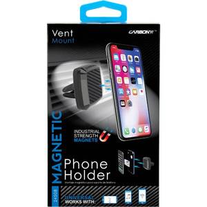 lot 2432 image: Custom Accessories Carbon XT Magnetic Vent Mount Phone Holder - Securely Mount Your Smartphone in Your Vehicles Vent