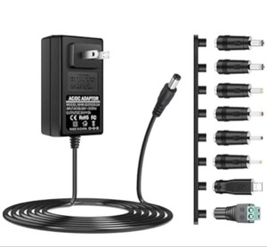 lot 2512 image: 100V-240V to 24V 1.5A DC Plugs (24V1.5A