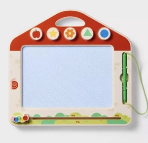 lot 2539 image: Magnetic Drawing Board - Gigglescape  Preschool Creativity & Fine Motor Skills, Ages 2