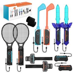 lot 2467 image: Switch 2 Sports Accessories Bundle for Nintendo Switch 2  Switch 2 Games Family Party Pack,Realistic Sports Experience,Gifts for Kids