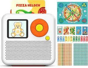 lot 2542 image: Gigga Player - Board Game & Audio Player Set for Kids Aged 4-8 Screen-Free Bluetooth Audio Player for Stories, Music Perfect for Multi-Child Play Use as Speaker or with Headphones DIY