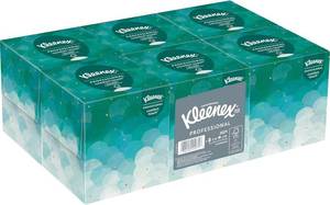 lot 2551 image: 10 BOXES Kleenex  Professional Facial Tissue, Upright Facial Tissue Cube Boxes for Business,