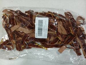lot 2571 image: CLUEWR 24 PCS Brown Bows for Christmas Tree