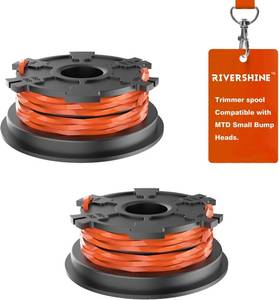 lot 2922 image: Rivershine 753-1156 Dual Trimmer Line, 0.095 18 FT Trimmer Line, Compatible with Bolens BL110 Trimmer Head MTD MPN 791-180120, 753-1223, 753-1156, 753-06707, 49U1341L063, Troy-Bilt Remington Trimmer