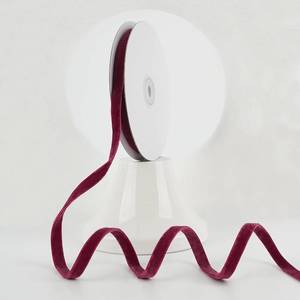 lot 3009 image: MEEDEE Burgundy Velvet Ribbon 38 Inch Double Face Velvet Ribbon 2 Rolls 20 Yards Maroon Ribbons for Ornaments, Gift Wrappig, Christmas Tree Decorations, Rustic Wreath, Winter Holiday Decor