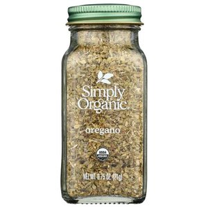 lot 3126 image: Simply Organic GMO Free, Organic Oregano, 0.75 oz Bottle